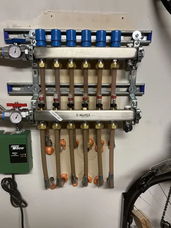 Plumber performing Leak Detection at a residential property in Arden-Arcade